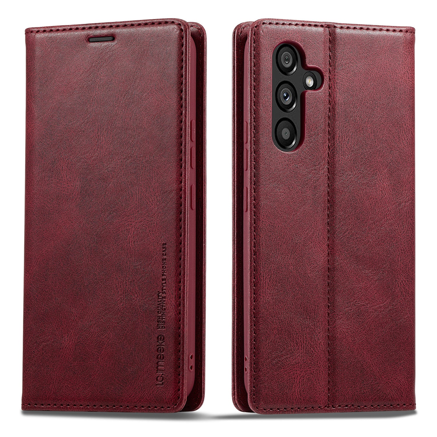 LC.IMEEKE For Samsung Galaxy S23 FE PU Leather RFID Blocking Case Wallet Stand Flip Phone Cover LC.IMEEKE For Samsung Galaxy S23 FE PU Leather RFID Blocking Case Wallet Stand Flip Phone Cover